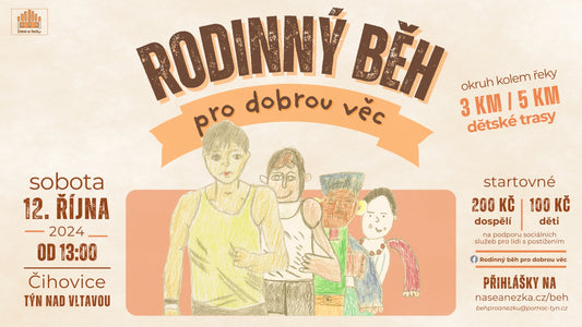Zveme na charitativní běh pro Anežku