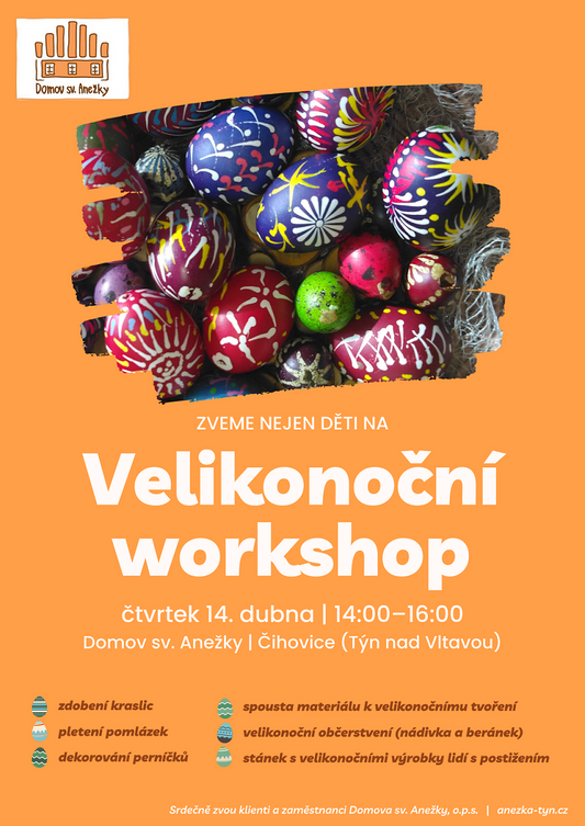 Zveme nejen děti na Velikonoční workshop