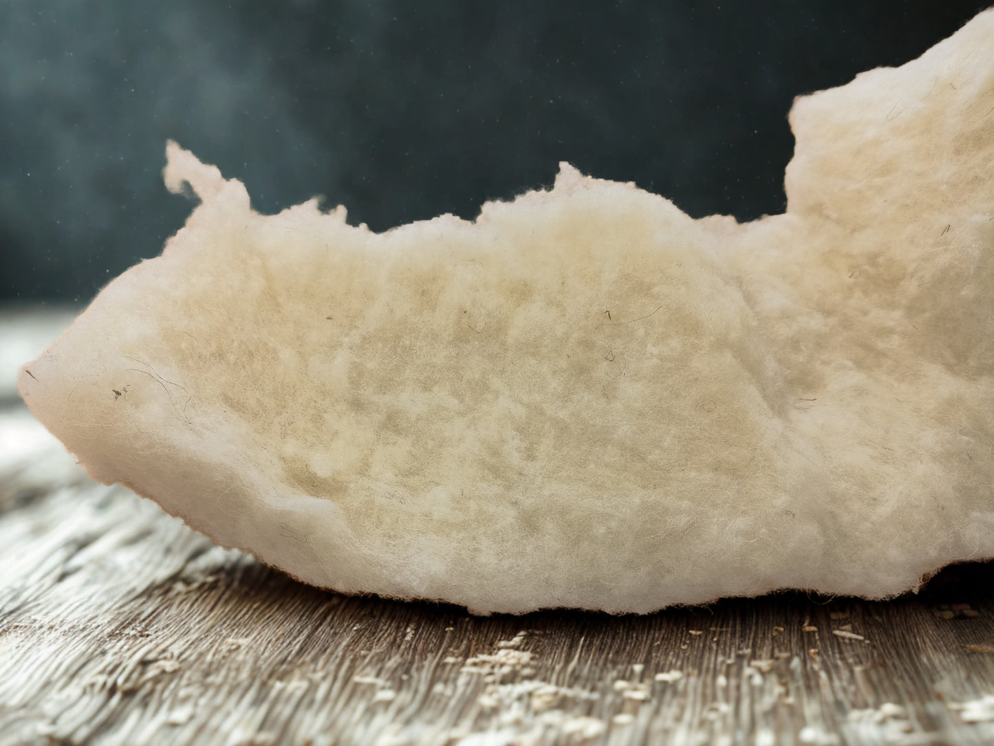 Odstřižky mykané vlny