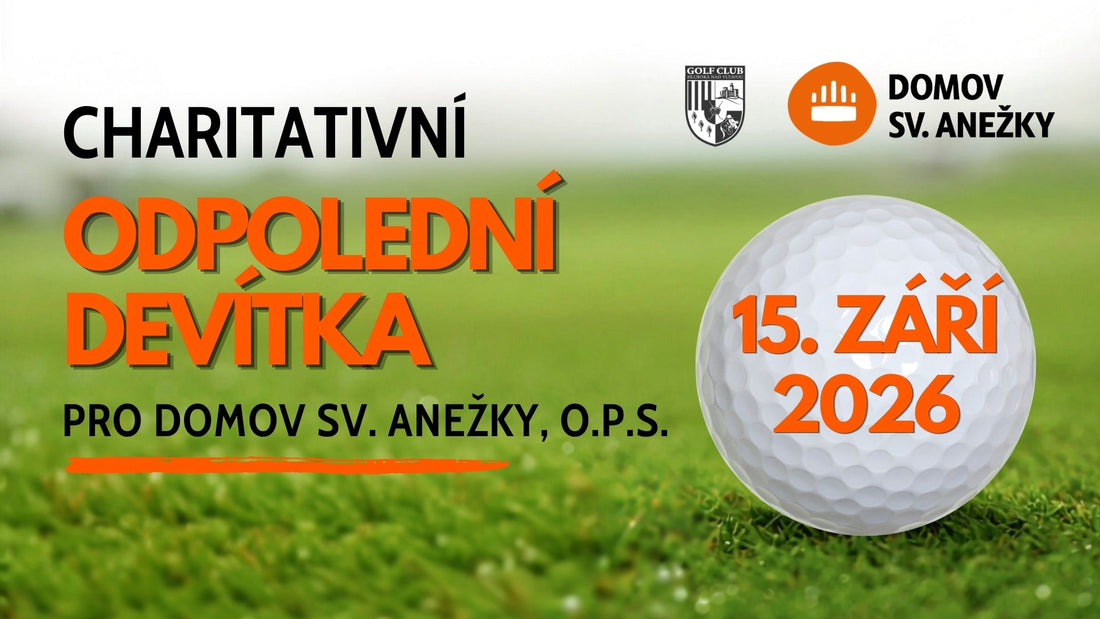 Zveme vás na golfový turnaj na podporu Anežky