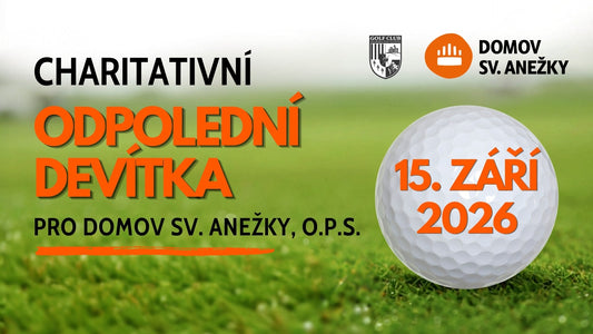 Zveme vás na golfový turnaj na podporu Anežky