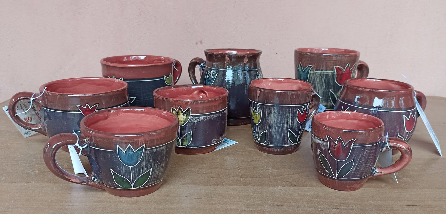 Vltavotýnské hrnky "Tulipán"