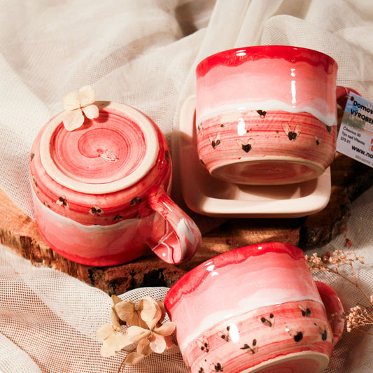 Hrnek „Pink Aurora“